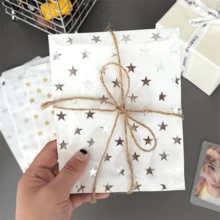20/30pcs 5.1x7.1 Inch Kraft Paper Gift Bags, Including Holiday Gift Paper Bags, High-End Packaging Paper Bags, Gold And Silver Star Pattern Gift Wrapping Paper Bags, Accessory Small Gift Paper Bags, Party Gift Wrapping Bags, Creative DIY Decorative Gift Paper Bags, Suitable For Holiday, Wedding, Birthday Party Gift Bags And Gift Wrapping Paper Bags - Gift Bags - View 5