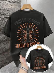 Camisetas de hombre - Negro - Ver 4
