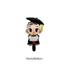 10 piezas Globos de graduación, Decoraciones para fiesta de graduación, Globos de papel de aluminio Mylar de felicitación de graduación, Jardín de niños, Escuela secundaria, Universidad, Suministros para fiesta de estudiantes hombres y mujeres (Cuerda no incluida) - Ver 5
