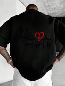 Camisetas de hombre - Negro - Ver 3