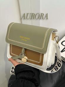 2025 Women's Crocodile - Print Crossbody Bag, Crafted From Premium PU Leather, Boasts A Sophisticated Crocodile - Print Texture. Shoulder Bag,Handbag - 彩色 - 查看 14