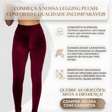Set Of 3 Corduroy Plush Leggings, Comfortable, Thick Fabric, For Winter - 黑色/酒紅色/綠色 - 查看 5