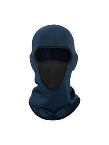 1 pieza Máscara facial completa transpirable de malla unisex, Cuello de protección UV de secado rápido, Adecuado para ciclismo, correr, deportes al aire libre - Multicolor - Ver 14