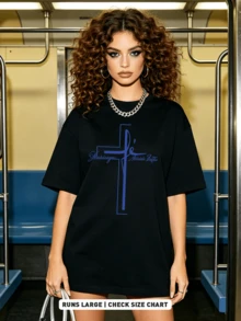 Women T-Shirts - Black - View 3