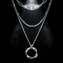 1 dây chuyền nữ bạc Sterling 925 tối giản vòng lặp vô cực, mặt dây chuyền Mobius, bạc 925 nguyên chất, dây chuyền nữ, dây chuyền bạc, trang sức bạc, trang sức S925, hình trái tim, titan chống gỉ, hàng Ý chính hãng, không gây dị ứng, chống oxy hóa, sáng bóng, phụ kiện tinh tế dùng hàng ngày mùa hè, phù hợp đi làm, hẹn hò, tụ tập, du lịch, sinh nhật, Valentine, Ngày của Mẹ, Giáng sinh, Năm mới, tự thưởng cho bản thân - Bạc - Xem 10