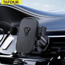 TAFDIUR 360° Rotatable Rearview Mirror Mounted Car Phone Holder, Fits Car Air Vent, Suitable For Phones And Dashboards, Made Of ABS Material, Non-Waterproof, Adjustable Shape, Car Accessory - Mirror Panel - View 3