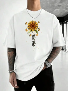 Men T-Shirts - 白色 - 查看 2