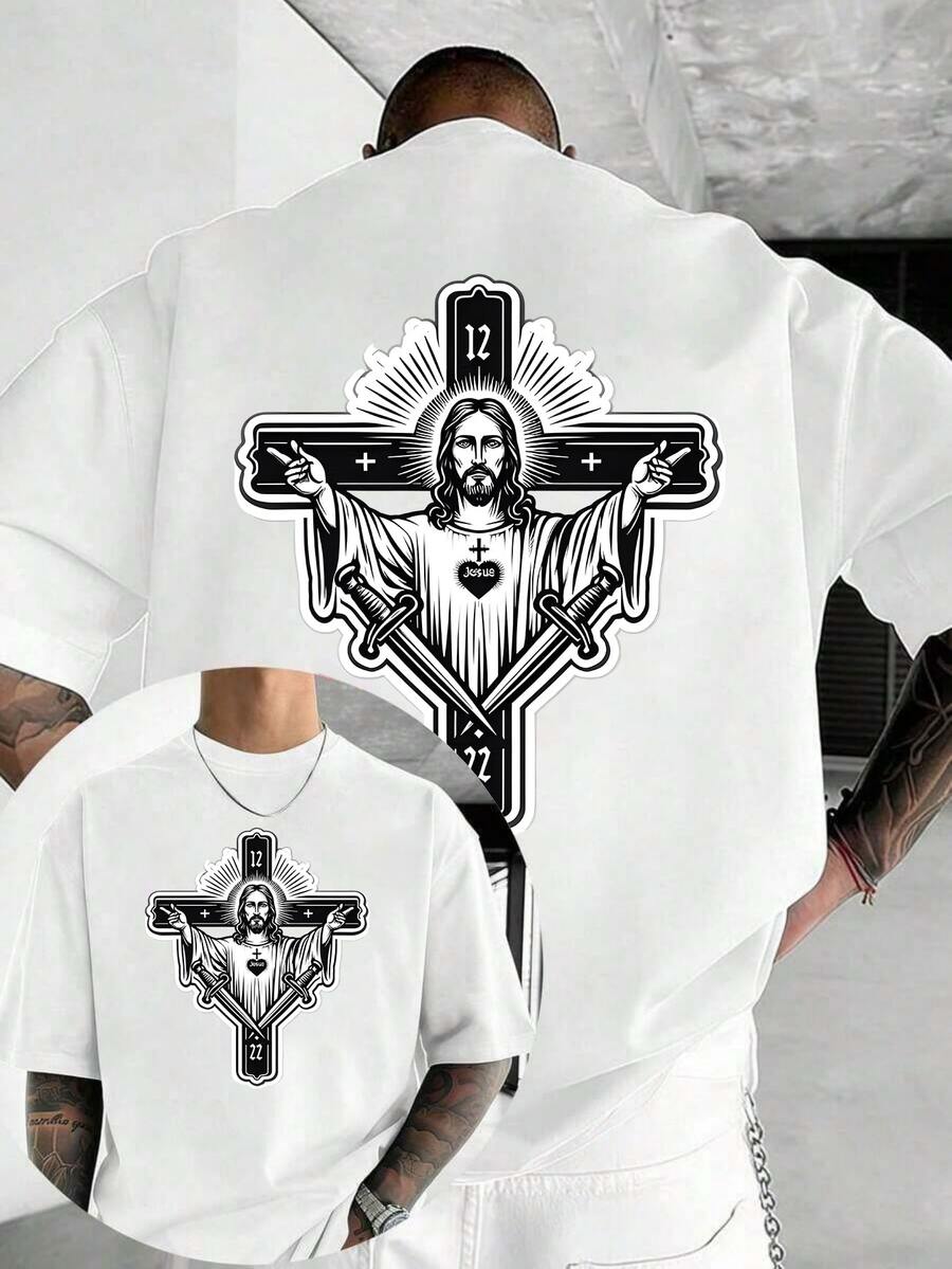 Camisetas de hombre - Blanco - Ver 1