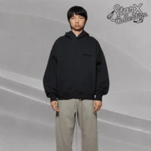 Fear Of God Essentials FW22 Stretch Limo Hoodie, Ideal For Lounge, Street Outings, Travel, Soft Oversized Casual Sweatshirt For Men Women - Multicolor - View 1