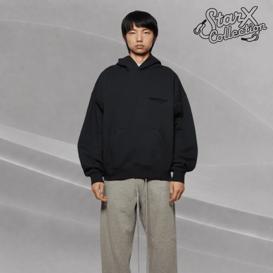 Fear Of God Essentials FW22 Stretch Limo Hoodie, Ideal For Lounge, Street Outings, Travel, Soft Oversized Casual Sweatshirt For Men Women - Multicolor - View 1