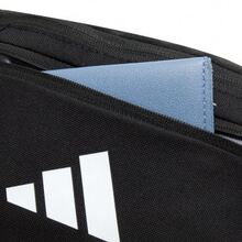 Adidas حقيبة خصر أديداس ESSENTIALS مزينة بالشعار، مريحة، كاجوال ومتعددة الاستخدامات للنساء، باللون الأسود. - الأسود - مشاهدة 5