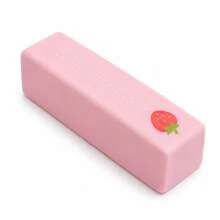 1 pieza Barra de Mantequilla Suave Rosa - Juguete de Alivio del Estrés de Rebote Lento, Adecuado para Trabajo, Estudio, Entretenimiento y Juegos de Fiesta - Multicolor - Ver 2