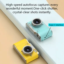 Portable Dual Front And Rear Lens High-Definition Pixel Digital Camera, 180° Flip Screen, With Filter Function, Suitable For Students - Graduation Gift - Holiday Gift (Includes 800mAh Rechargeable Battery) - View 7
