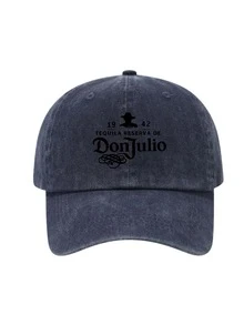 1pc Vintage Printed Washed Distressed Soft Top Baseball Cap, Unisex Dad Hat For Travel, Sun Protection, Daily Wear And Outfit Matching - K - View 34