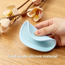 1/3/6pcs Colorful Silicone Drink Coasters, Waterproof Non-Slip Heat-Resistant Desktop Coasters, Suitable For Cold Drinks, Iced Coffee, Wine Glasses, Cute Home Decor Desk Protector - Multicolor - View 5