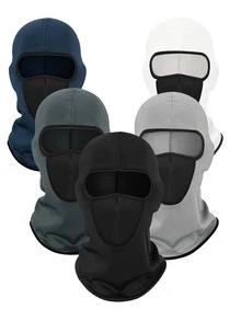 1 pieza Máscara facial completa transpirable de malla unisex, Cuello de protección UV de secado rápido, Adecuado para ciclismo, correr, deportes al aire libre - Multicolor - Ver 1