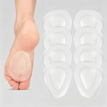 女用凝膠半尺寸前腳掌墊，加厚防滑透明柔軟高跟鞋墊 - 透明2雙 - 查看 5