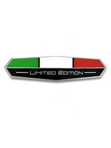 Italian Flag Limited Edition Car Metal Badge – 3 Styles & 3 Sizes, Premium Aluminum Alloy, Waterproof Self-Adhesive, Universal For Sports Cars, SUVs, Sedans & Trucks, Perfect Car Upgrade & Racing Style Decoration - A - View 13