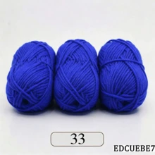 EDCUEBE7 1/3pcs/150g 5股混色米白色壓克力毛線，中粗米白色毛線 - 適合手工編織、手工織布、DIY手工藝、編織和鉤針，柔軟且多功能，適用於DIY鉤針和編織包 - 5股50G毛線 - 查看 161
