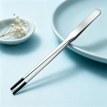 10-Inch Non-Slip Extended Tweezers, Stainless Steel + Plastic Coated Tips, Straight Or Curved, 4-In-1: For Aquarium Plants, Jewelry, Potted Plants, Feeding Lizards And Geckos, 1/2/4pcs - C-Silver - View 18