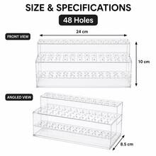 Plastic Transparent Ballpoint Pen Holder, Creative Makeup Brush And Cosmetic Display Rack - Sets - View 4