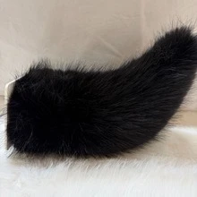 1pc Plush Car Tail Decoration, Small Tail Car Motorcycle Modification Accessory Decoration (Fixed Style, No Remote Control) - Tail - View 9