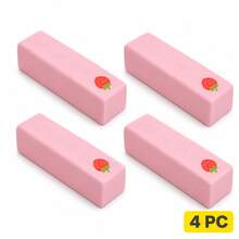 1 pieza Barra de Mantequilla Suave Rosa - Juguete de Alivio del Estrés de Rebote Lento, Adecuado para Trabajo, Estudio, Entretenimiento y Juegos de Fiesta - Multicolor - Ver 12
