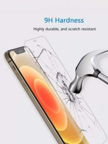 CSDZ 4 Pieces Compatible With IPhone 16, 16plus, 16pro, 16promax, 17, 17pro, 17promax, 14, 15pro, 13mimi, 12pro, 11, High-Definition Full Coverage Phone Protective Film, Waterproof And Scratch Resistant, 9H Hardness, Phone Accessories, Desktop Accessories, Screen Protector Compatible With IPhone 15, Screen Protector Compatible With IPhone 16pro [International Version, Non Local Version] - Multicolor - View 5