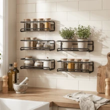 Wall Mounted Spice Racks - 2 PCS - View 6