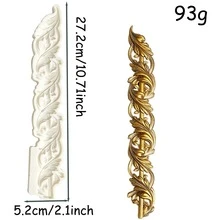 Exquisite Baroque Style Three-Dimensional Curly Grass Pattern Candy Mold, Natural And Fresh Flower And Bird Shape Jelly Mold, Suitable For Animal And Plant Theme Party Decoration, Can Be Used To Make Chocolate, Ice Cream, Key Chain Pendants - View 10