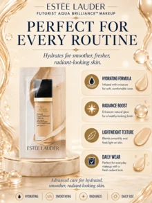 Estée Lauder 雅詩蘭黛 Double Wear 持久底妝 #61 1CO，1ml 試用裝，5/10件，滋養肌膚，質地平滑，不卡粉，提亮膚色，適合乾性肌膚 - 沁水養膚粉底液61 1ml - 查看 11