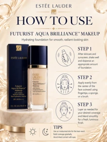Estée Lauder 未來感水光底妝液，富含強效保濕成分 #2C0 #63 冷調香草 30/15/5/1ml，滋養肌膚、防止氧化、深層補水、長效鎖水、防止脫皮、不緊繃、提亮膚色，適合乾性肌膚，質地滑順貼合、不卡粉，SPF 20/PA+++ 防曬，適合學生、上班族、日常通勤、約會、派對等乾性肌膚場合，送給朋友/女友的理想禮物，日常妝容必備單品 - 2co - 查看 11