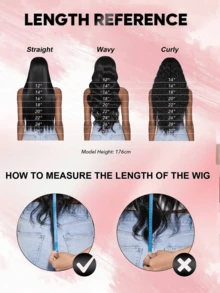 bling hair Perruques en cheveux humains Deep Wave V Part pour femmes, à clips, prêtes à porter, version améliorée U Part, sans mèches restantes, sans couture, sans colle, cheveux humains Deep Curled V Part sans colle, couleur naturelle, densité 180 - Natural Black - Voir 11