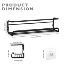 Wall Mounted Spice Racks - 2 PCS - View 4