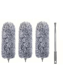Multifunctional Extendable Duster, Bendable Head, Reusable And Washable, Suitable For High Ceilings, Furniture And Car Cleaning - View 14