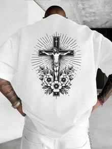 Men T-Shirts - White - View 3