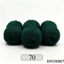 EDCUEBE7 1/3pcs/150g 5股混色米白色壓克力毛線，中粗米白色毛線 - 適合手工編織、手工織布、DIY手工藝、編織和鉤針，柔軟且多功能，適用於DIY鉤針和編織包 - 5股50G毛線 - 查看 122