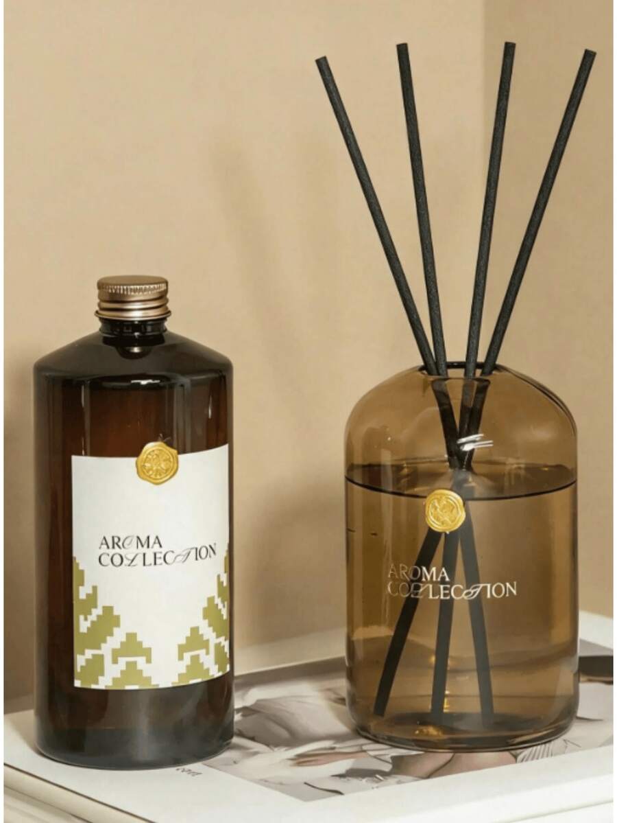 1 Set 200ml Black Bottle Air Freshener, Suitable For Indoor And Outdoor Use, Multi-Layered Flirty Spray, Fruity And Floral Blend, Long-Lasting Natural Fresh And Charming Fragrance, Suitable For Toilet And Bathroom, Flameless Aromatherapy - Multi-fragrance - View 1
