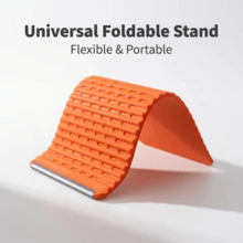 Portable Silicone Phone Stand Slouchy Stand Flexible Bendable To Any Shape Multi-Angle Adjustable Tablet Desktop Stand - One Size Fits All - View 8