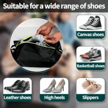 6Pcs Portable Zipper Shoe Storage Bag, Waterproof Dustproof Travel Shoe Organizer Bag With Hand Strap, Multifunctional Shoe Pouch For Travel, School, Cruise, Home Closet Storage Essentials For Men & Women - View 5