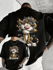 Men T-Shirts - Black - View 1