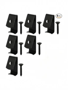 6pcs Metal Flower Pot Clips, 5-8 Inch Standard Terracotta Pot Holder - Durable Plant Pot Lock Hooks, Suitable For Indoor And Outdoor Use, Flower Pot Clips (Due To The Manufacturing Process Of The Product Itself, There Will Be Some Obvious Scratches On The Surface Of The Product.) - Multicolor - View 13