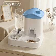 Automatic Pet Feeder & Water Bowl, Suitable For Cats And Small Dogs, Large Capacity Gravity Refill Design - 500ml - View 15