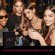 El Juego de Cartas Definitivo para Noche de Chicas - Diversión Hilarante para Mujeres Adultas, Elementos Esenciales para Despedida de Soltera, Actividad Grupal Divertida para Cumpleaños & talla grande - El Regalo Perfecto para Ella - Negro - Ver 5