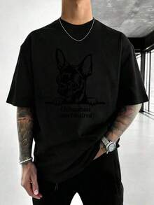 Camisetas de hombre - Negro - Ver 2