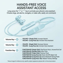 Huawei FreeLace Wireless Earbuds, Semi-In-Ear Sports Earbuds, Comfortable To Wear, 18 Hours Of Battery Life, Vibrant Colors, 13mm Dynamic Driver. - View 10