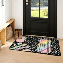 1pc Educational Mat - Non-Shedding Soft Mat With Composition Notebook Design, Learning Floor Mat For Nursery, Classroom, Playsroom - Machine Washable Mat With Rubber Backing, Pet-Friendly Large Floor Mat, 60*84in Or 20*31in Back To School Decor - Style 1 - View 12