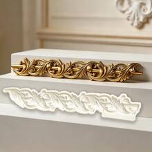 Exquisite Baroque Style Three-Dimensional Curly Grass Pattern Candy Mold, Natural And Fresh Flower And Bird Shape Jelly Mold, Suitable For Animal And Plant Theme Party Decoration, Can Be Used To Make Chocolate, Ice Cream, Key Chain Pendants - View 7