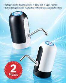 1 Piece Automatic Water Dispenser With LED Light, Rechargeable Automatic Water Dispenser Wireless Electric Drinking Water Pump - 2 件 - 查看 1