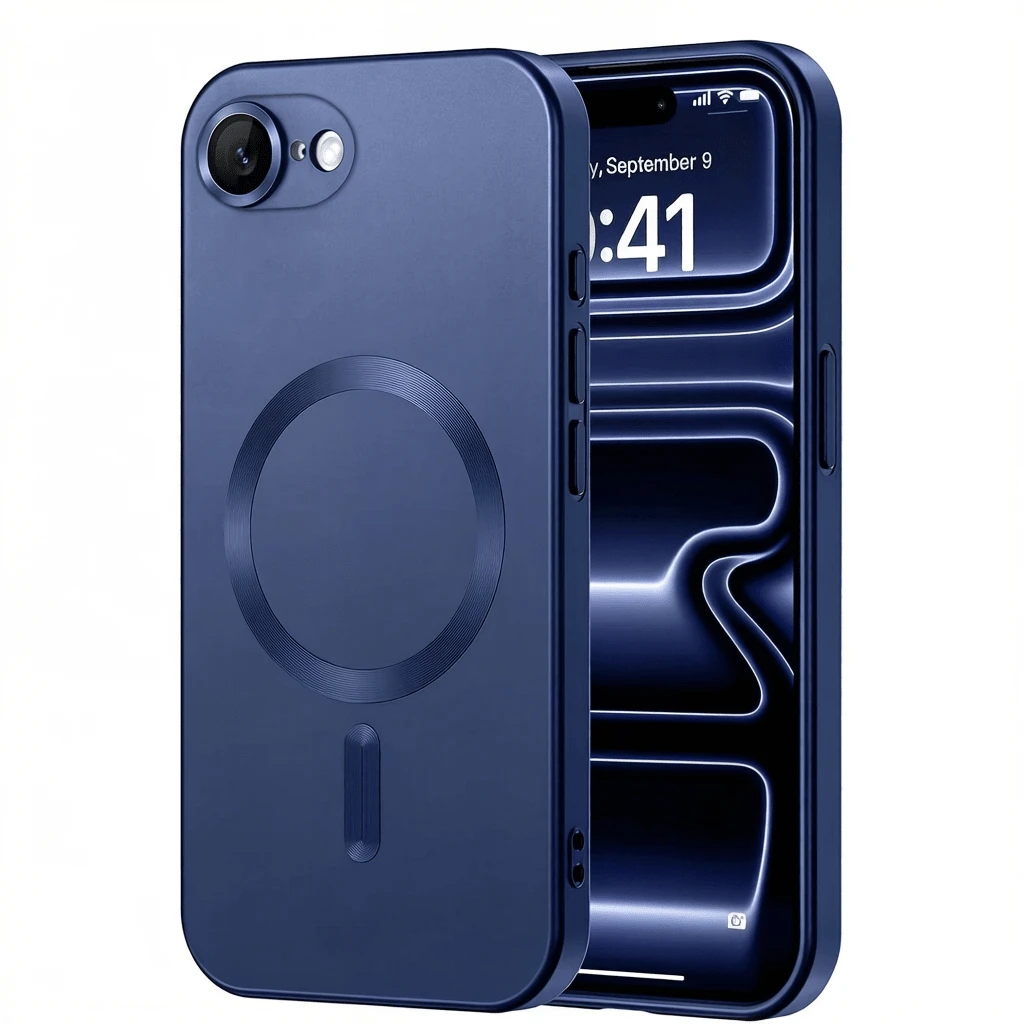 Magnetic Wireless Charging Phone Case With Camera Protection For IPhone 17 Pro Max, 16, 15, 14, 13, 12, 11 Pro Plus, 17e